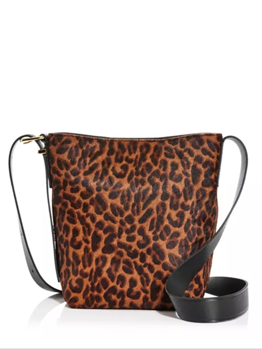 MADEWELL The Essential Mini Bucket Tote, Dark Carob Multi, NWT, SOLD OUT ONLINE